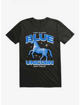 Charlie The Unicorn Blue Unicorn T-Shirt, , hi-res