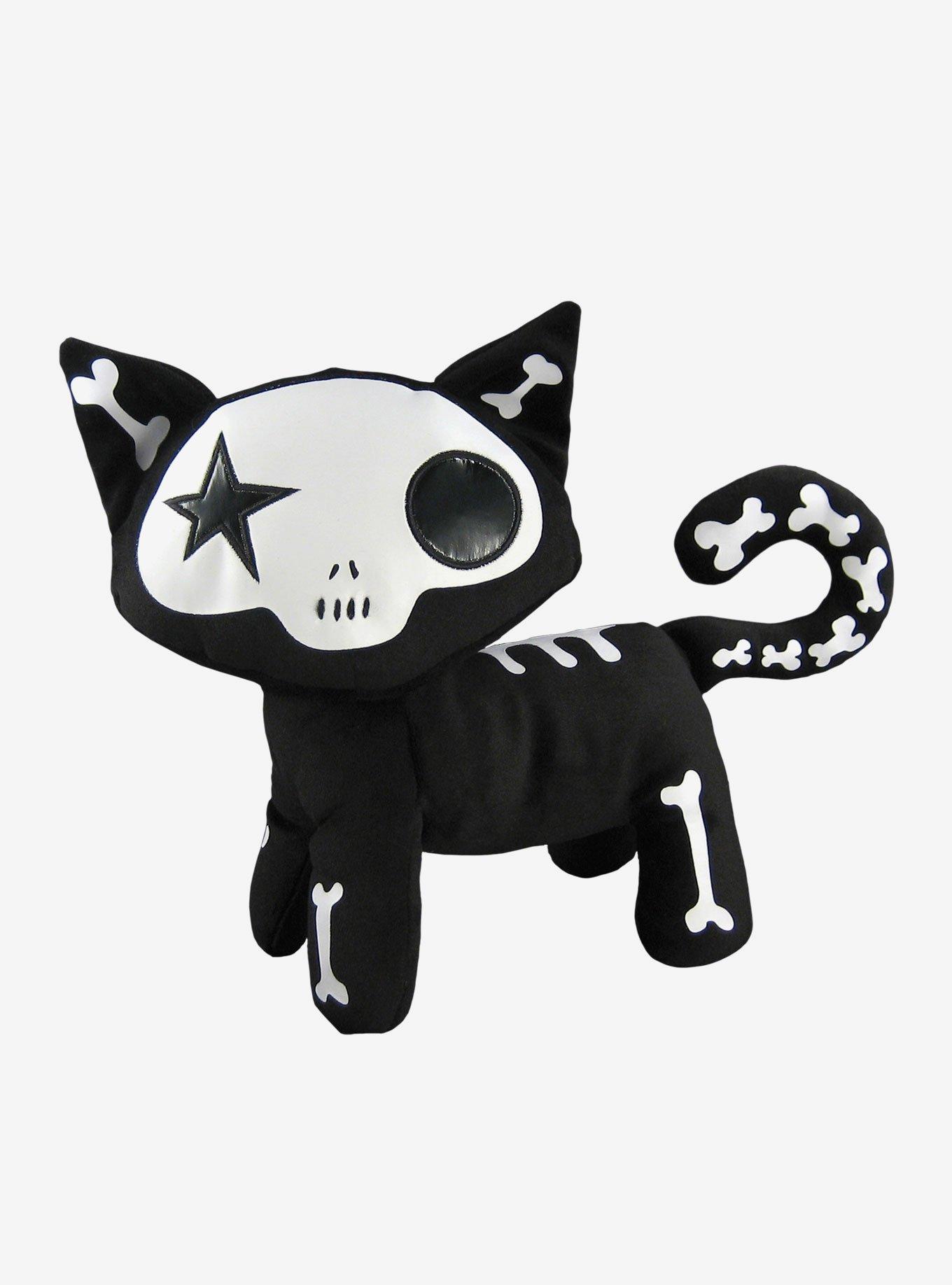 Emily The Strange Mystery Skeleton Cat Plush, , hi-res