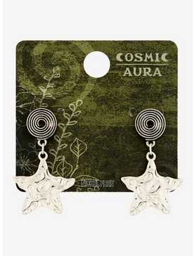 Cosmic Aura Spiral Star Drop Earring, , hi-res