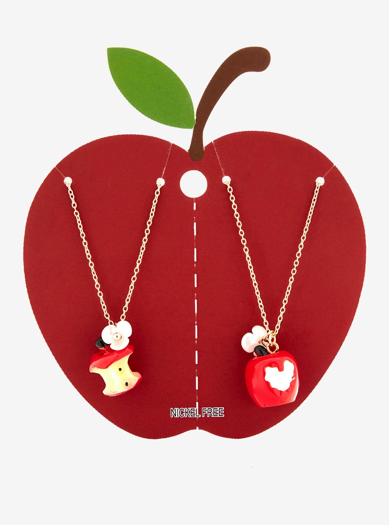 Sweet Society Apple Core Best Friend Necklace Set, , hi-res