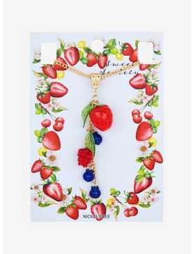Sweet Society Cascading Berries Necklace, , hi-res