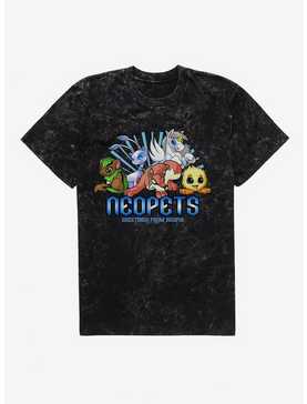 Neopets Greetings From Neopia Mineral Wash T-Shirt, , hi-res