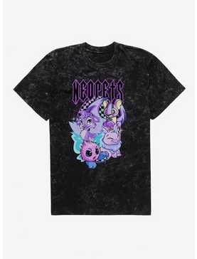 Neopets Goth Mineral Wash T-Shirt, , hi-res