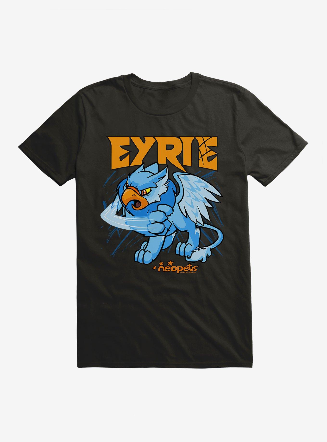 Neopets Eyrie T-Shirt, BLACK, hi-res