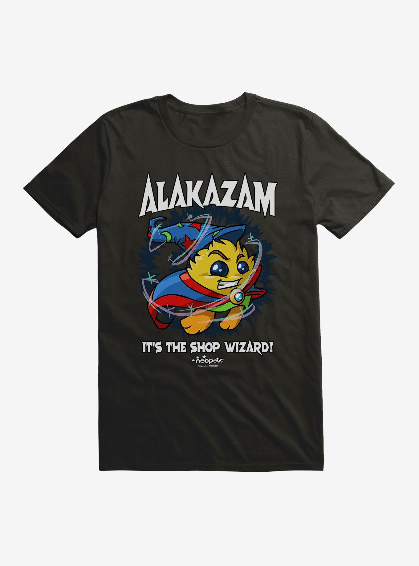 Neopets Alakazam T-Shirt, BLACK, hi-res