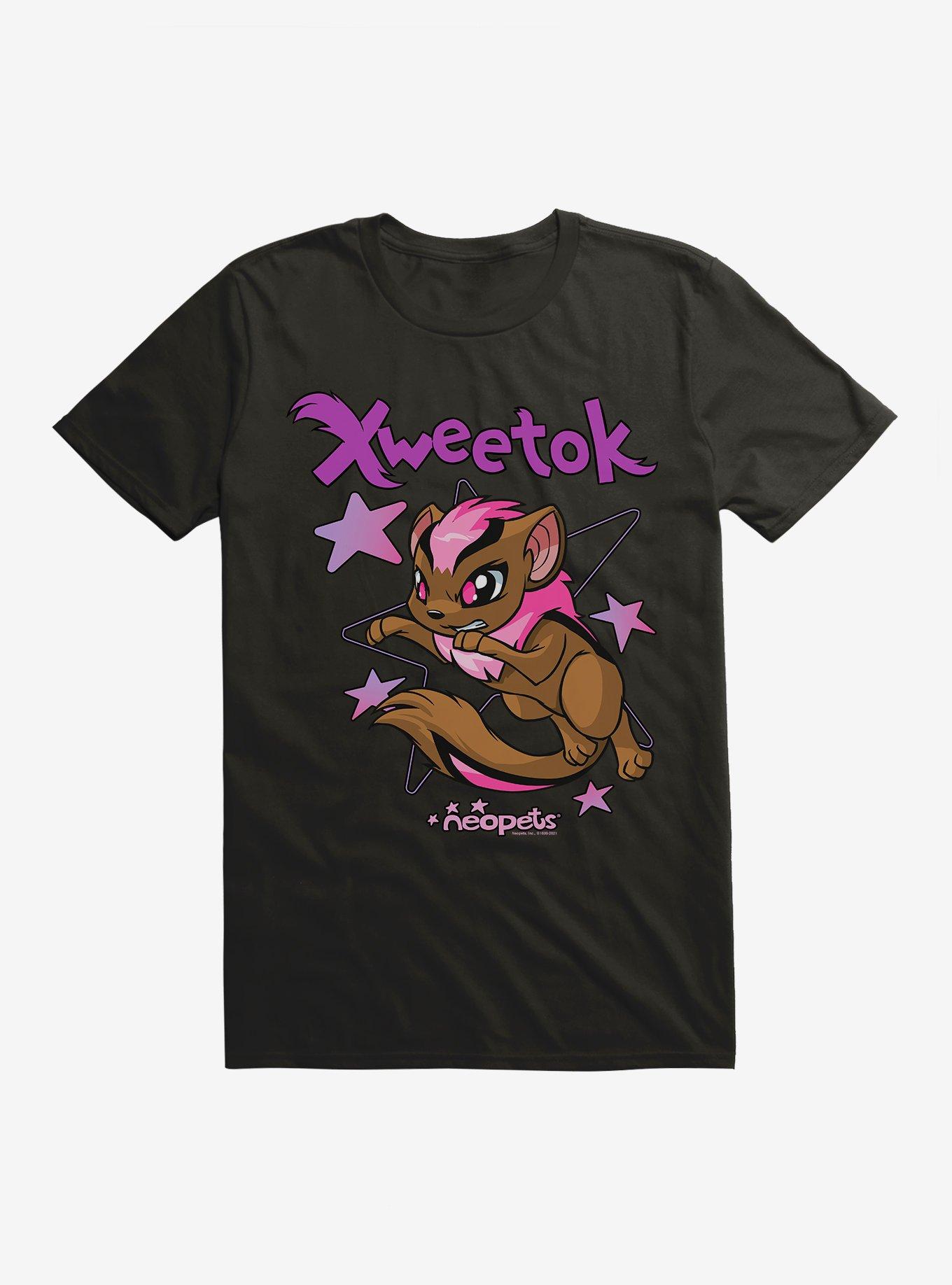 Neopets Xweetok T-Shirt, BLACK, hi-res