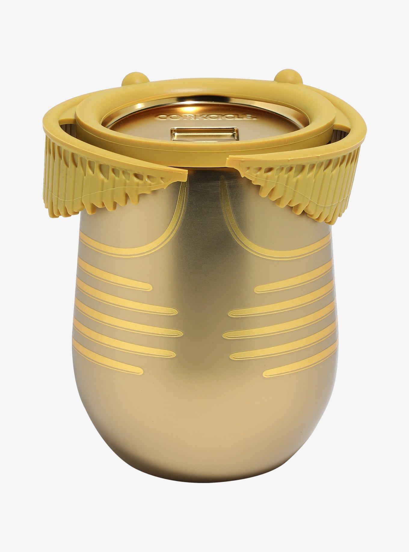 Corkcicle Harry Potter Golden Snitch Figural Wine Glass BoxLunch