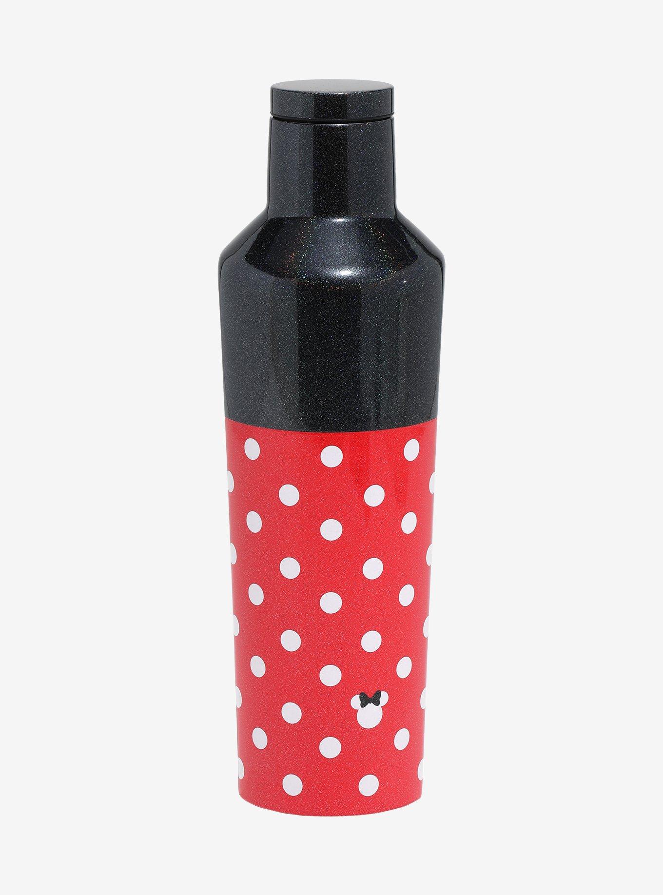 Corkcicle Disney Minnie Mouse Polka Dot Water Bottle, , hi-res