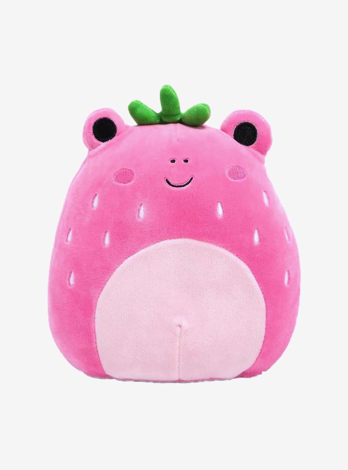 Squishmallows Strawberry Frog Plush