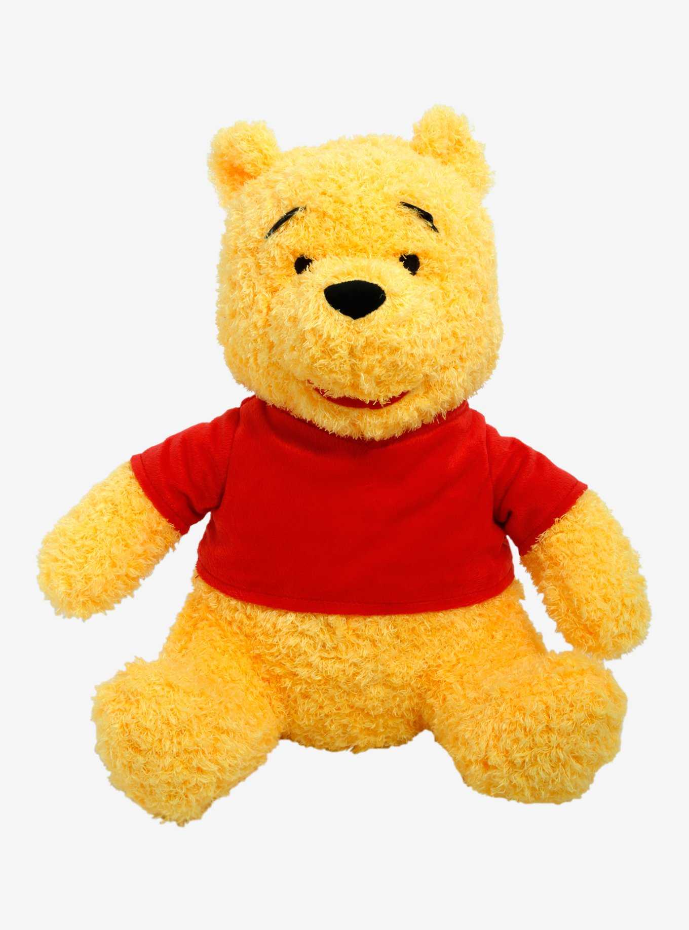 Disney Winnie The Pooh Fuzzy Weighted Plush, , hi-res