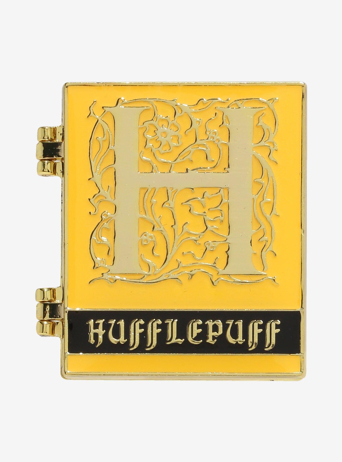 Loungefly Harry Potter Hufflepuff Hinge Book Enamel Pin — BoxLunch Exclusive