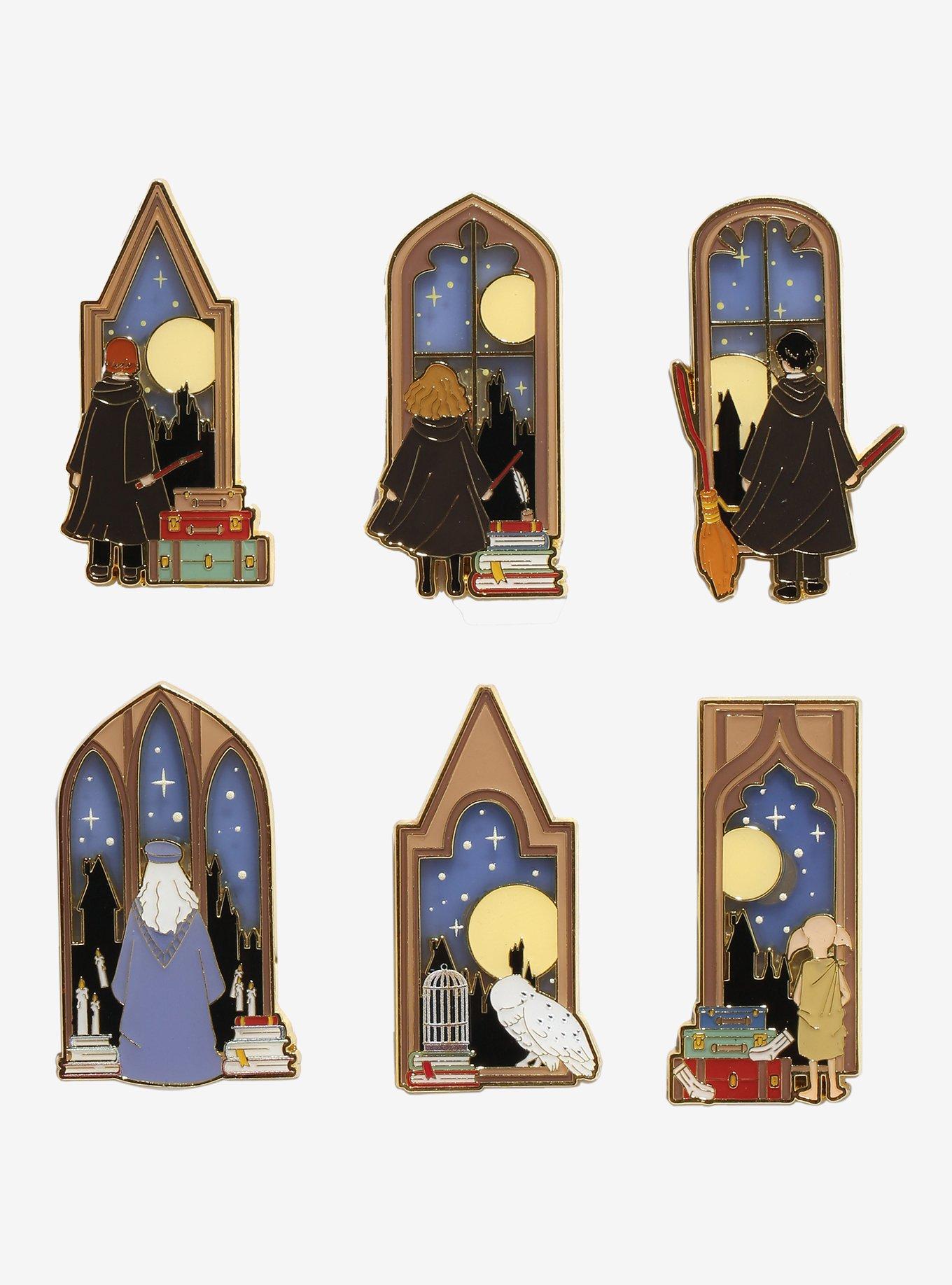 Loungefly Harry Potter Character Window Portraits Blind Box Enamel Pin - BoxLunch Exclusive, , hi-res