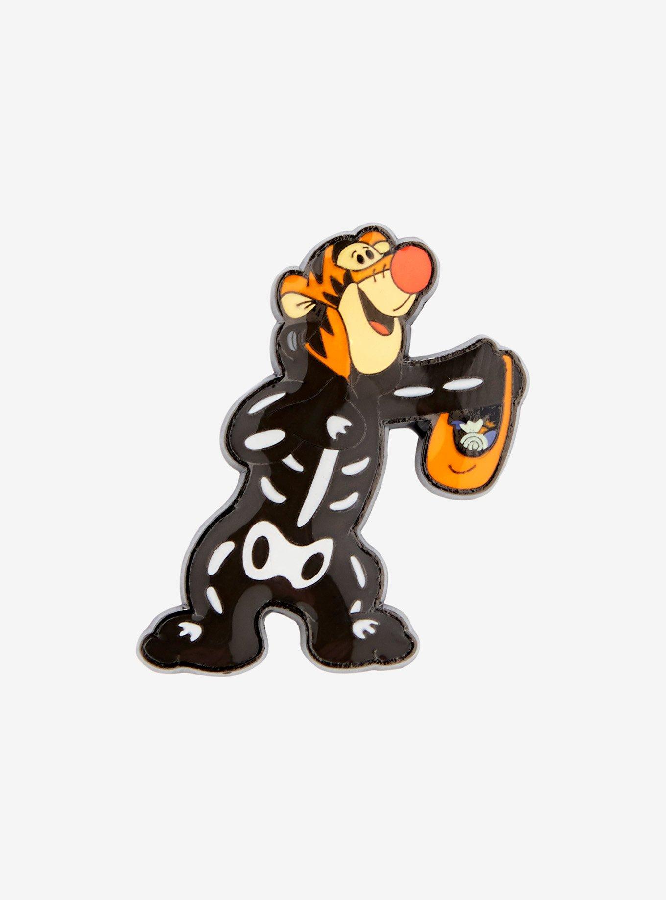 Loungefly Disney Winnie the Pooh Tigger Skeleton Enamel Pin — BoxLunch Exclusive