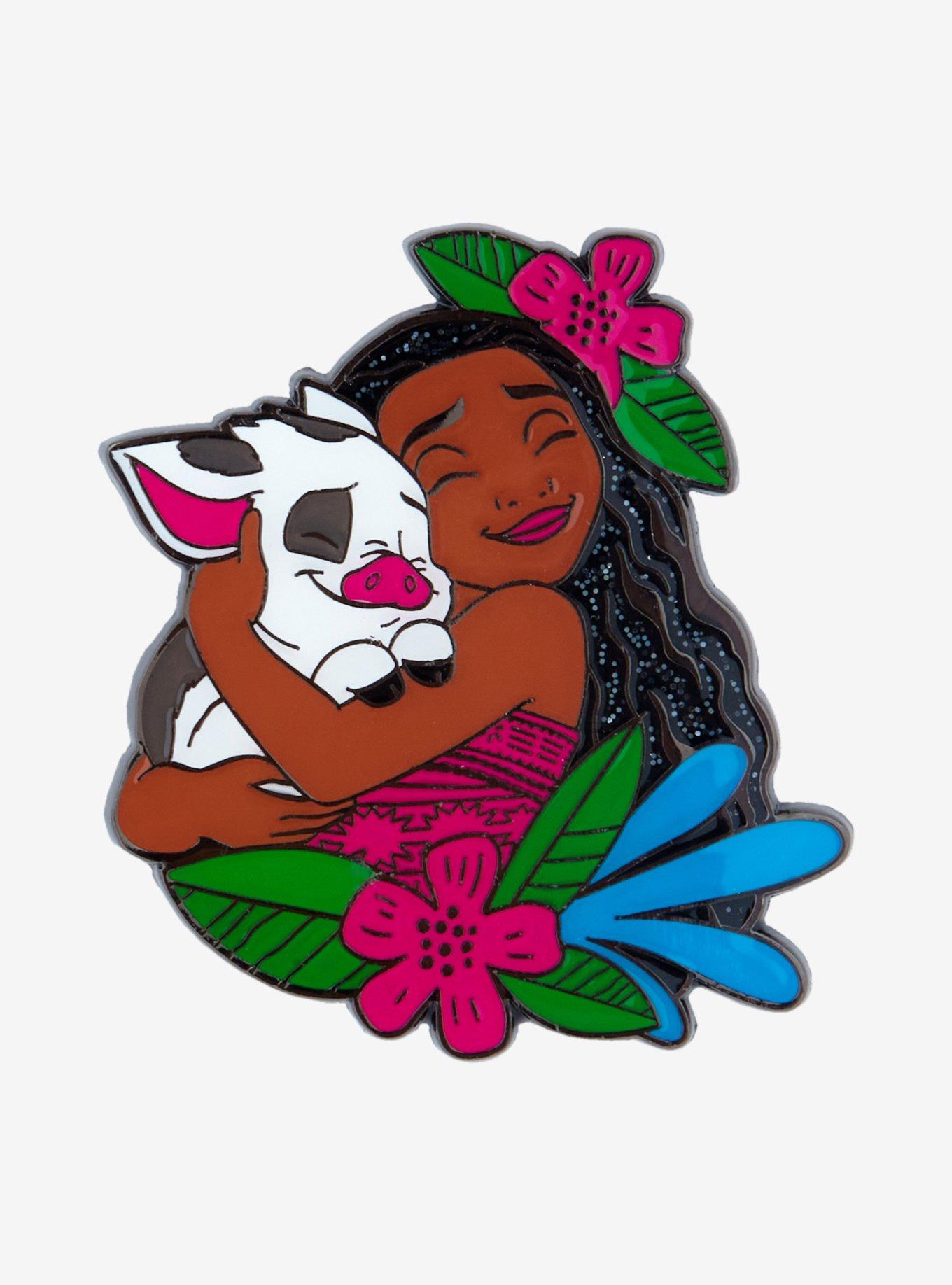 Loungefly Disney Moana Pua & Moana Enamel Pin - BoxLunch Exclusive