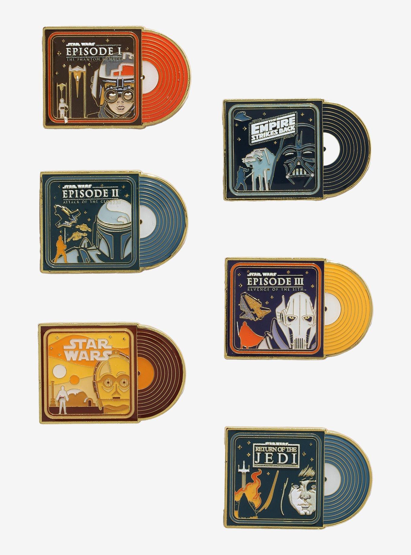 Loungefly Star Wars Vinyl Record Blind Box Enamel Pin — BoxLunch Exclusive