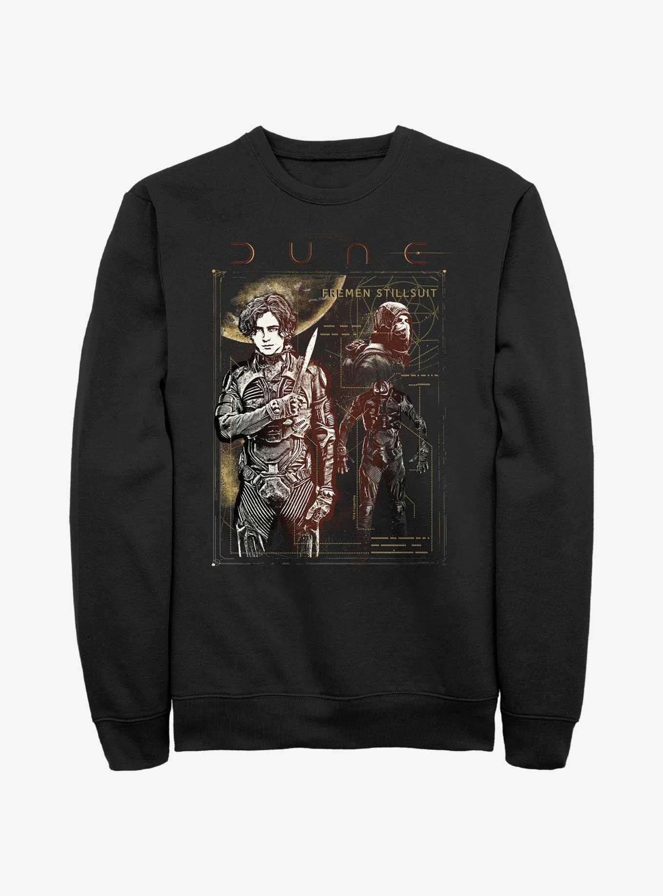 Dune Fremen Stillsuit Infographic Sweatshirt, , hi-res