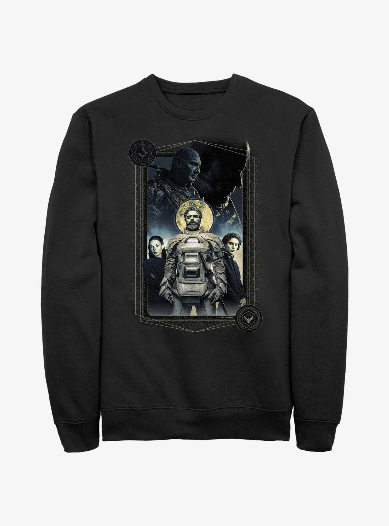 Dune Character Poster Sweatshirt, BLACK, hi-res