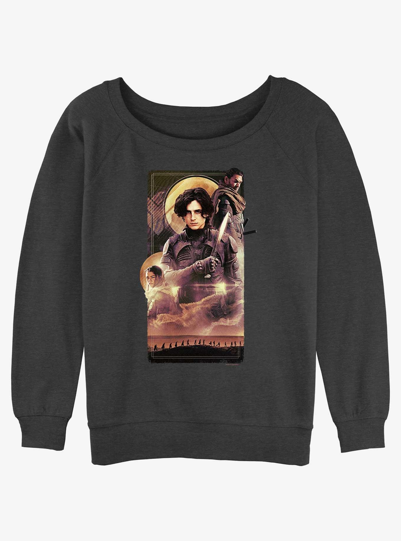 Dune Sandstorm Journey Womens Slouchy Sweatshirt, , hi-res