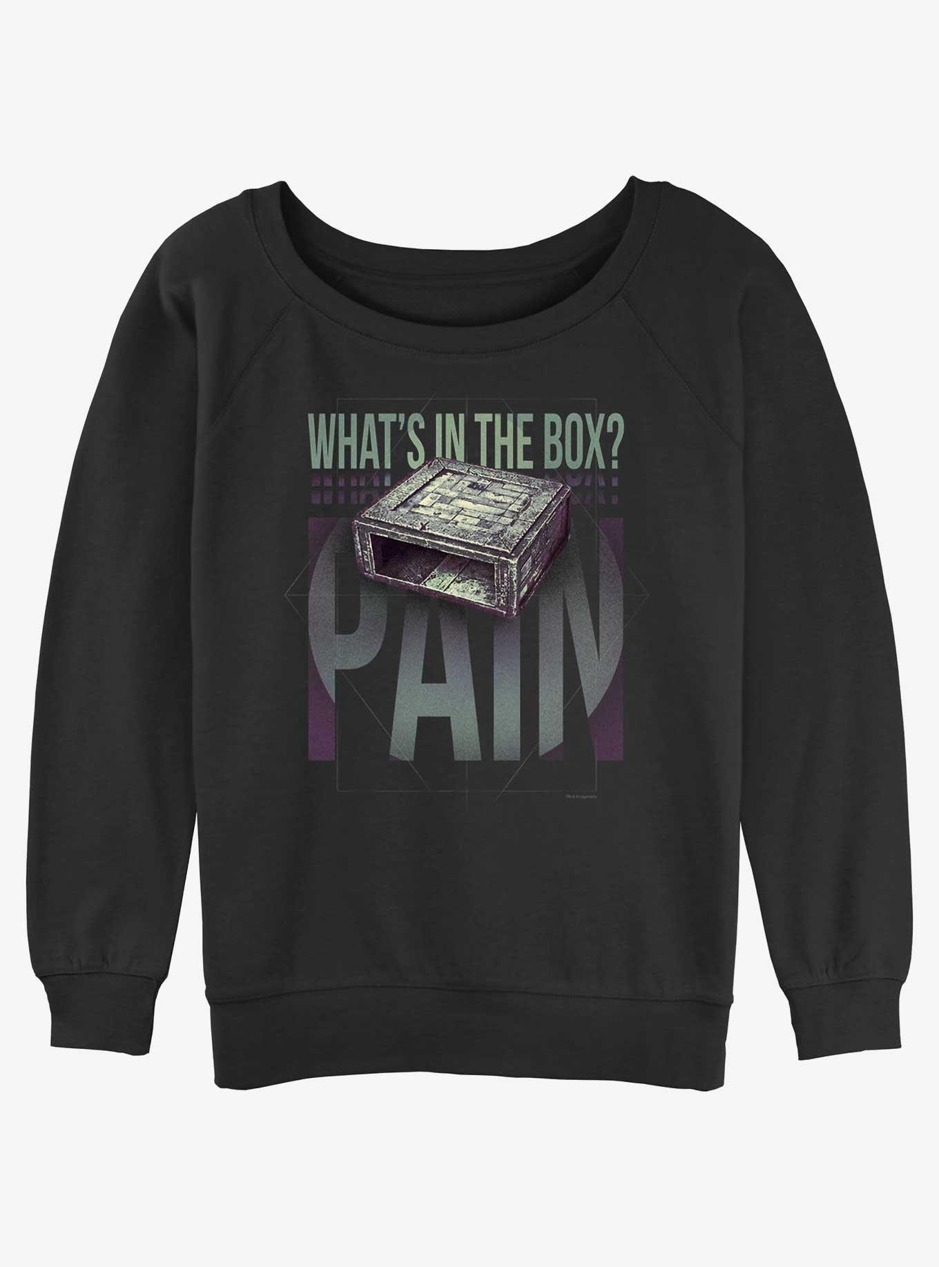 Dune What's In The Box Pain Womens Slouchy Sweatshirt, , hi-res
