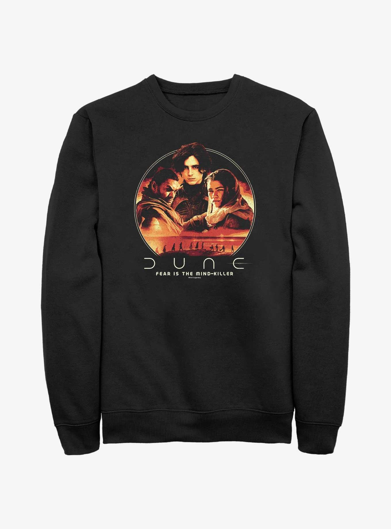 Dune Characters Circle Icon Sweatshirt, BLACK, hi-res