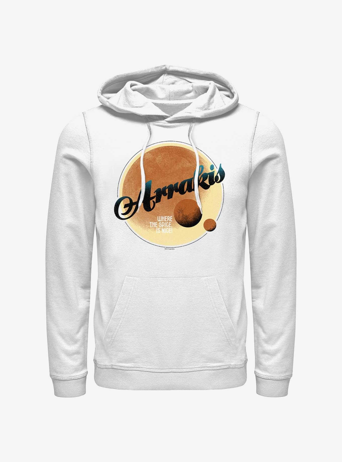 Dune Arrakis Badge Hoodie, WHITE, hi-res