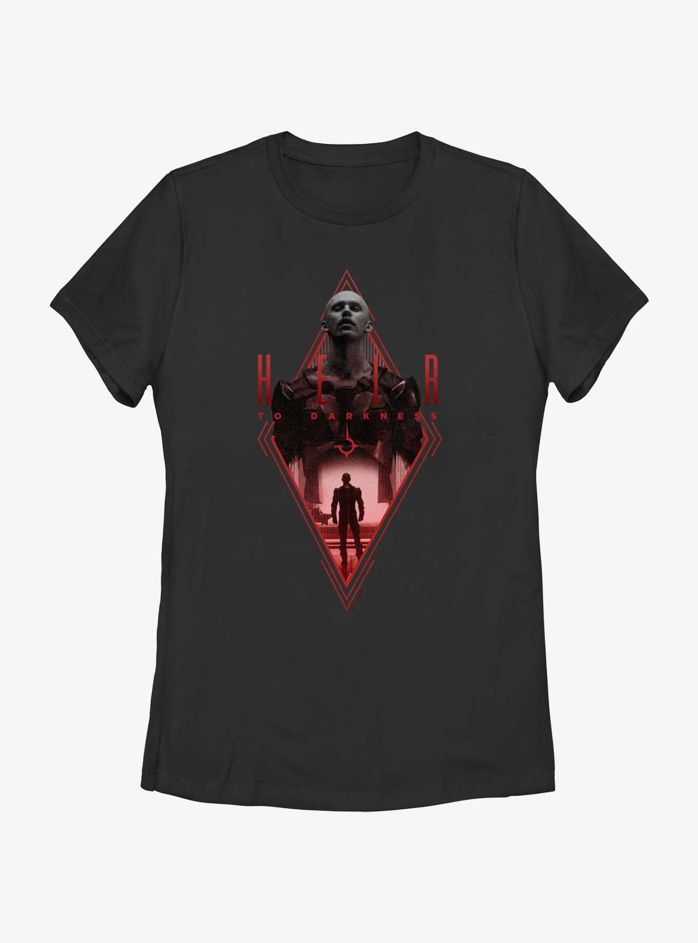 Dune Heir To Darkness Womens T-Shirt, BLACK, hi-res