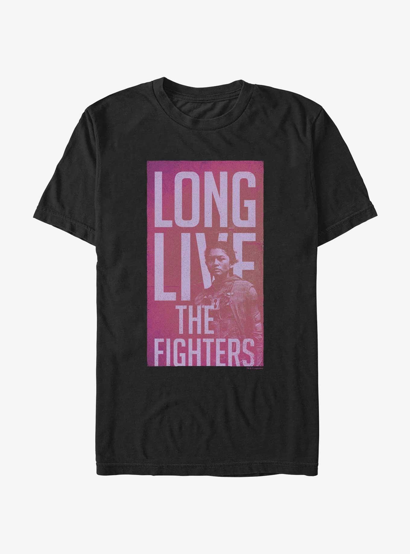 Dune Long Live The Fighters Chani T-Shirt, BLACK, hi-res