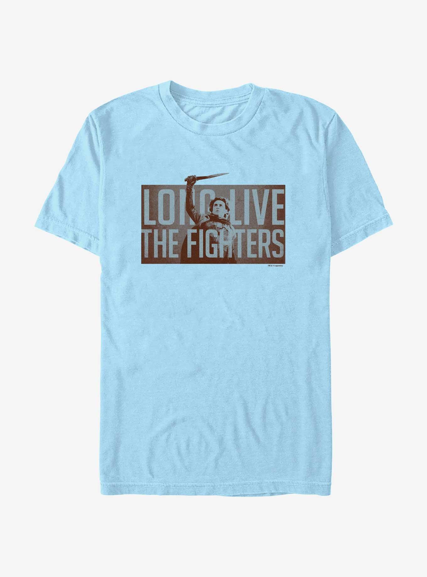 Dune Long Live The Fighters Paul Panels T-Shirt, LT BLUE, hi-res