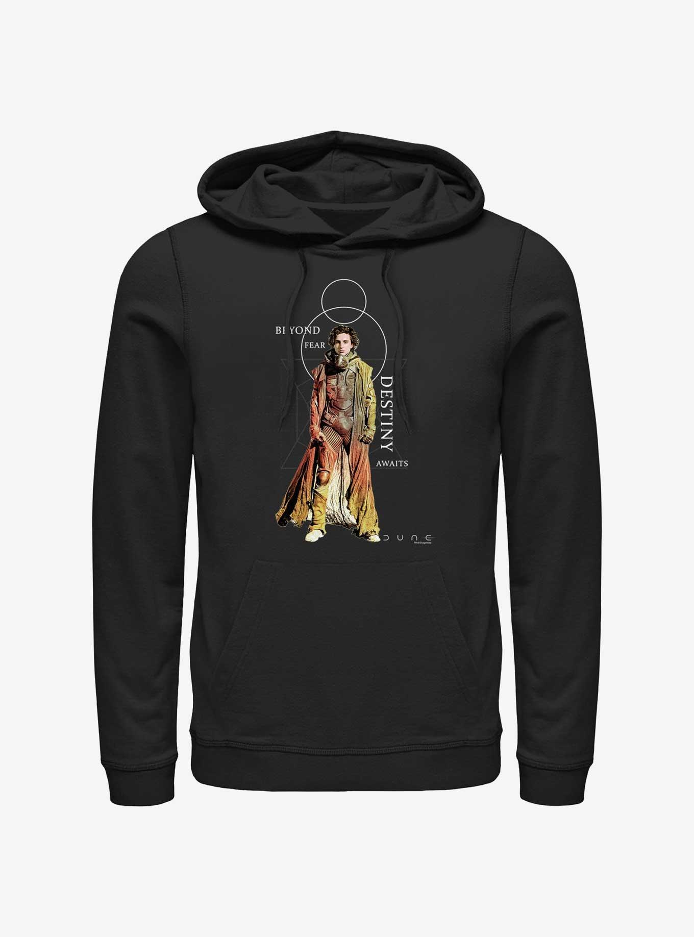 Dune Beyond Fear Destiny Awaits Hoodie, BLACK, hi-res