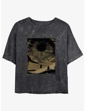 Dune Shai-Hulud Poster Mineral Wash Womens Crop T-Shirt, , hi-res