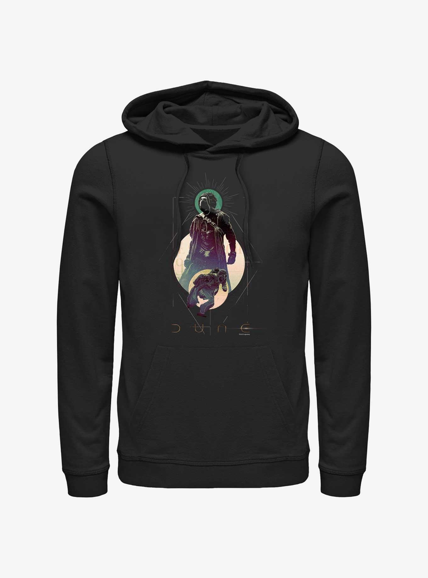 Dune Paul Atreides Moon Portrait Hoodie, BLACK, hi-res