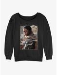 Dune Destiny Awaits Chani Womens Slouchy Sweatshirt, BLACK, hi-res