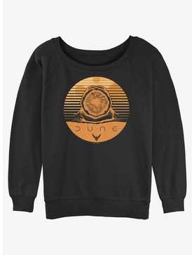 Dune Arrakis Sandworm Stamp Womens Slouchy Sweatshirt, , hi-res