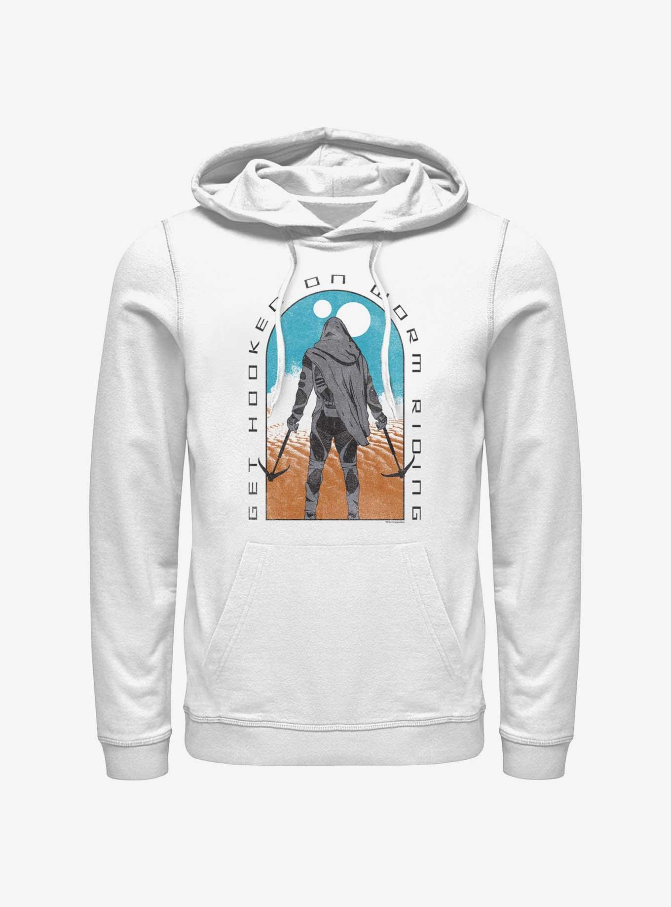 Dune Desert Rider Tombstone Hoodie, WHITE, hi-res