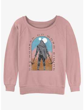 Dune Desert Rider Tombstone Womens Slouchy Sweatshirt, , hi-res