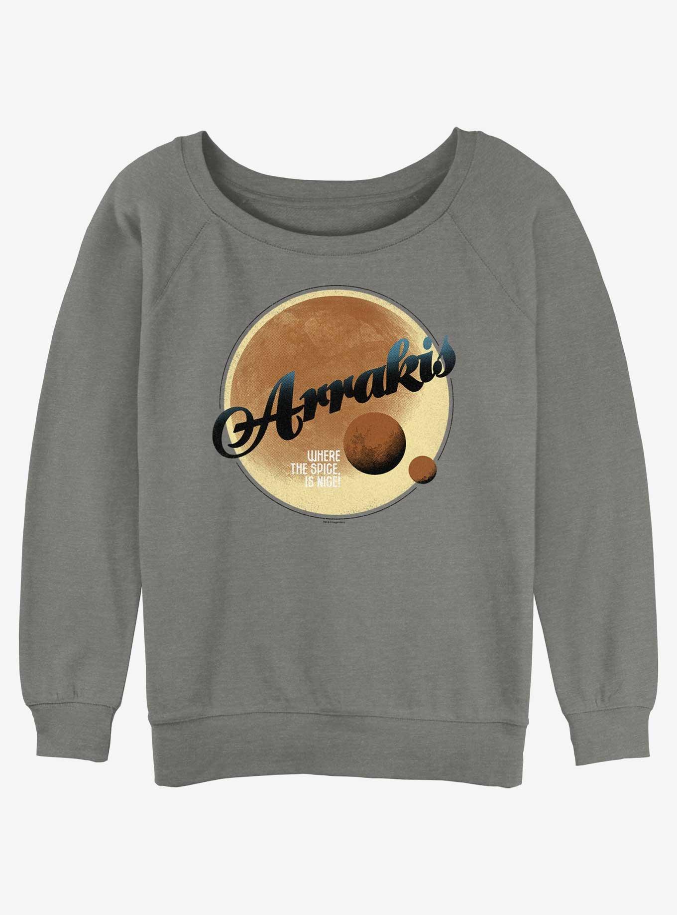 Dune Arrakis Badge Womens Slouchy Sweatshirt, , hi-res