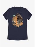 Dune Chani Desert Warrior Womens T-Shirt, NAVY, hi-res
