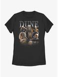 Dune Character Retro Poster Womens T-Shirt, BLACK, hi-res