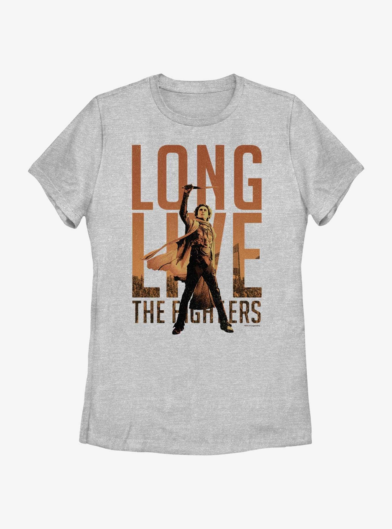 Dune Long Live The Fighters Paul Atreides Womens T-Shirt, ATH HTR, hi-res