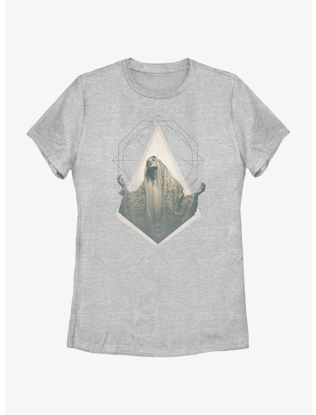 Dune Lady Jessica Geometric Portrait Womens T-Shirt, ATH HTR, hi-res