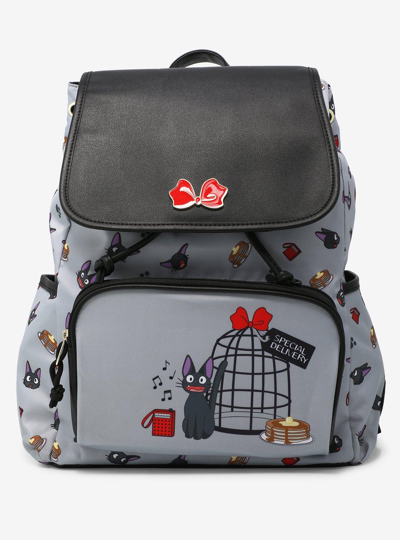 Studio Ghibli® Kiki's Delivery Service Jiji Icons Slouch Backpack, , hi-res