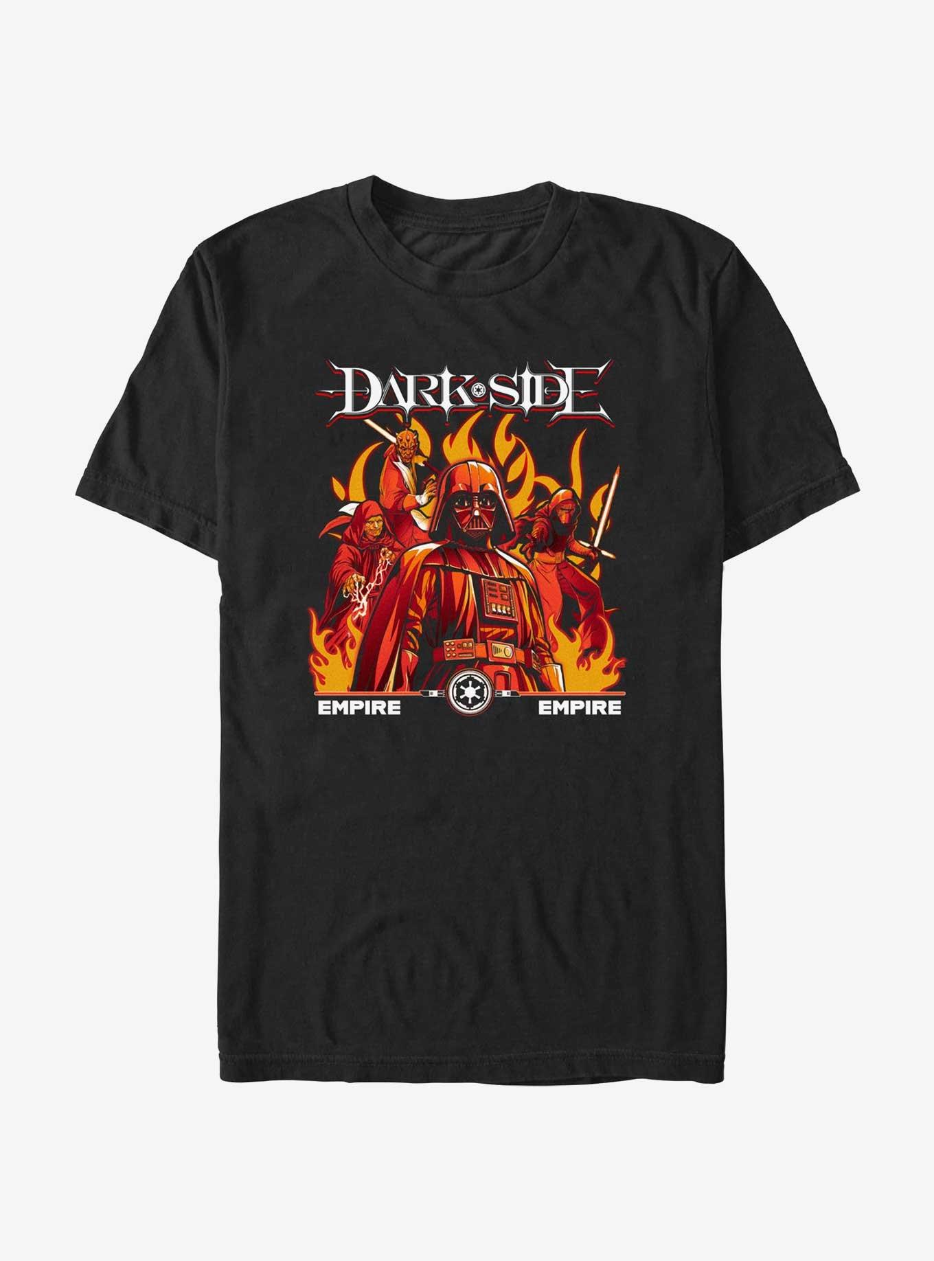 Star Wars Dark Side Empire Group T-Shirt, BLACK, hi-res view 1