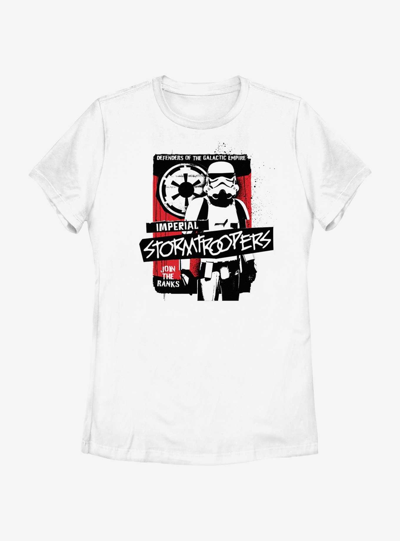 Star Wars Imperial Stormtroopers Graffiti Womens T-Shirt, , hi-res