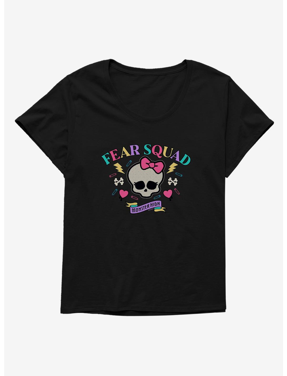 Monster High Fear Squad Girls T-Shirt Plus Size, BLACK, hi-res