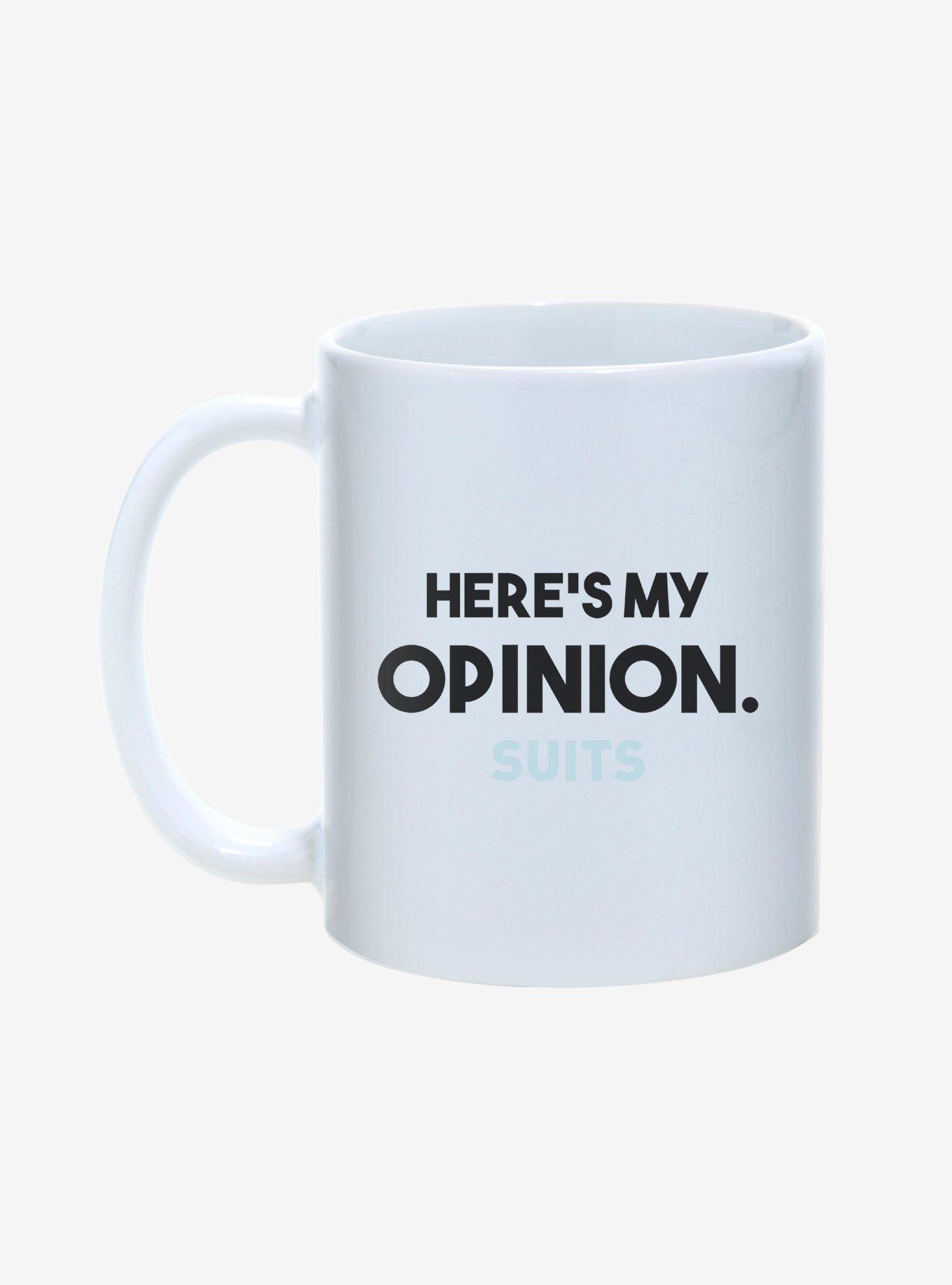 Suits My Opinion 11oz Mug, , hi-res