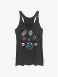 Star Wars The Dark Side Patches Style  Womens Tank Top, BLK HTR, hi-res