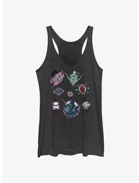 Star Wars The Dark Side Patches Style  Womens Tank Top, , hi-res