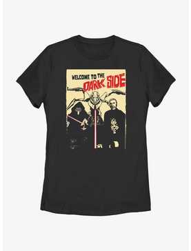 Star Wars Welcome To The Dark Side Retro Poster Womens T-Shirt, , hi-res