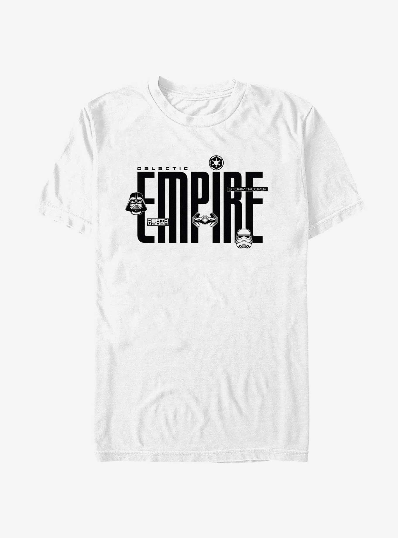 Star Wars Galactic Empire Logo Icons T-Shirt, , hi-res