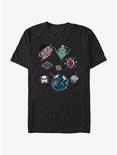 Star Wars The Dark Side Patches Style  T-Shirt, BLACK, hi-res